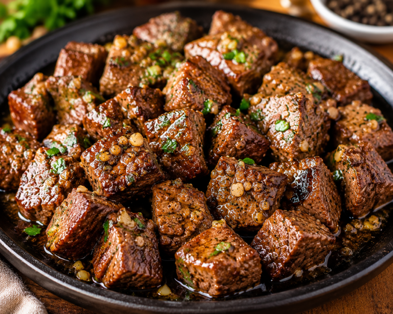 Garlic Butter Steak Bites