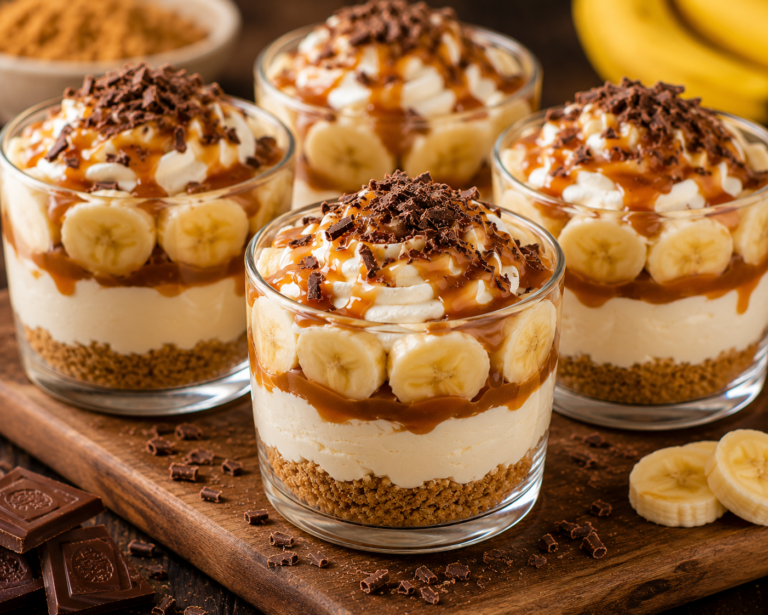 Banoffee Cheesecake Cups