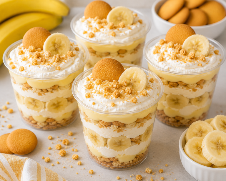 Banana Pudding Cups