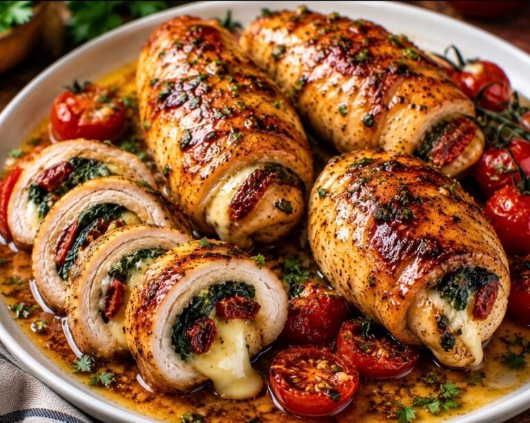 Cheesy Chicken Roll-Ups