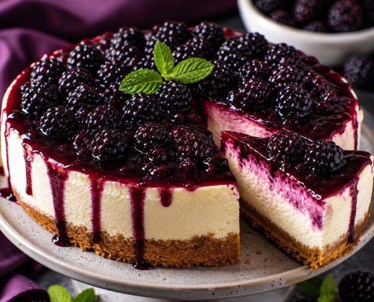 Blackberry Cheesecake
