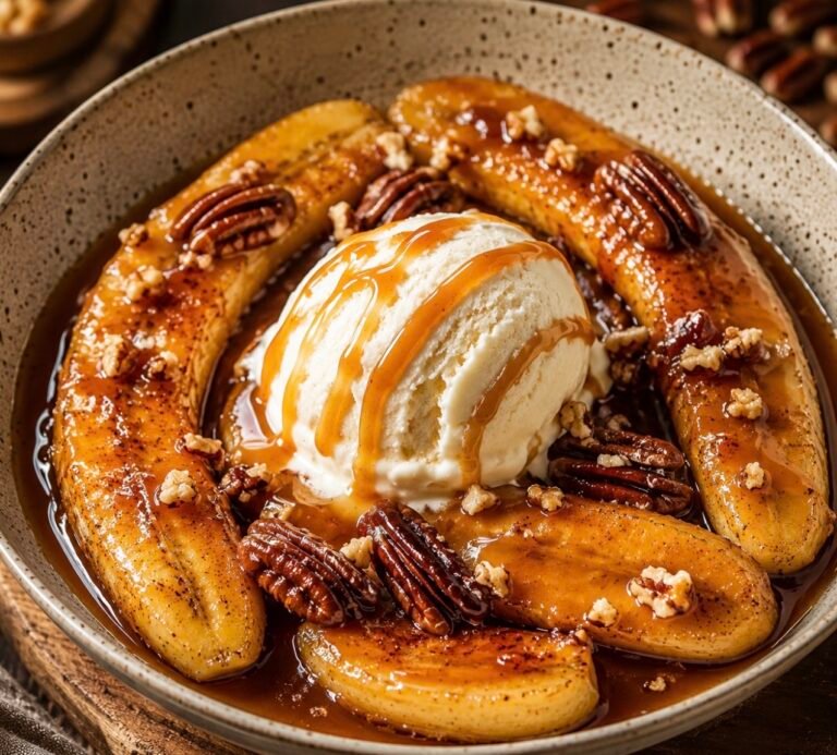 Caramelized Banana Sundae