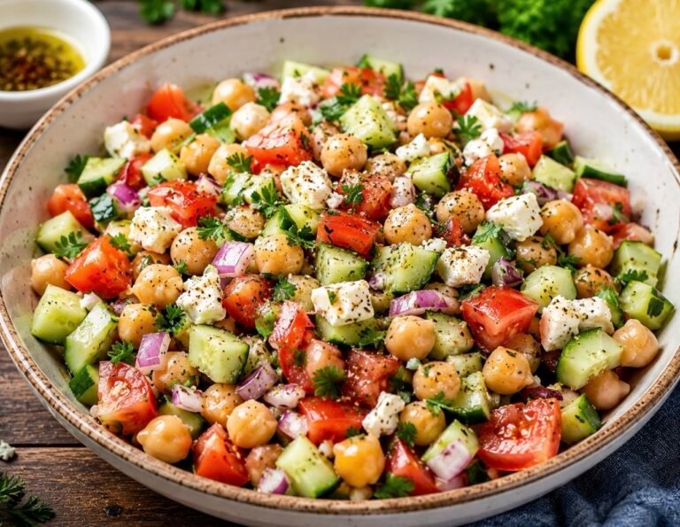 Mediterranean Chickpea Salad