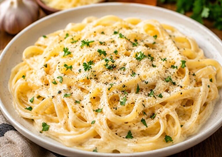Creamy Garlic Parmesan Pasta