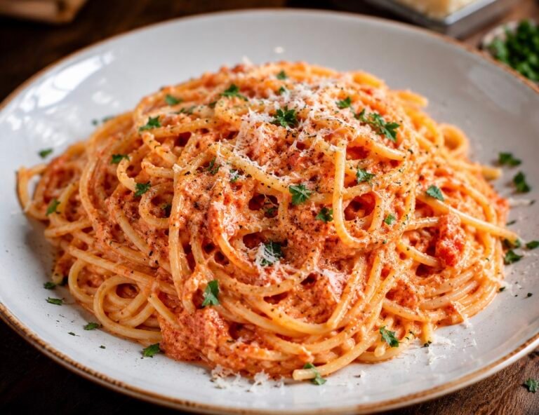 Creamy Tomato Parmesan Pasta