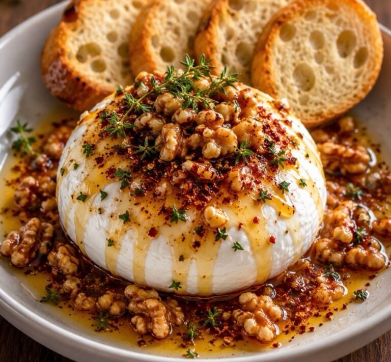 Mediterranean Burrata Bomb