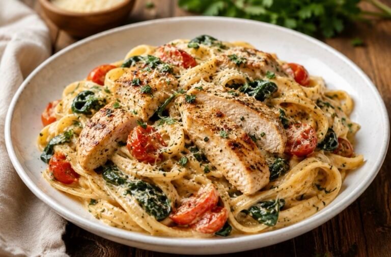 Creamy Tuscan Chicken Pasta