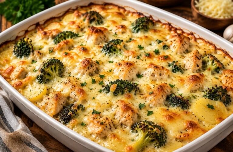 Loaded Bacon & Potato Gratin