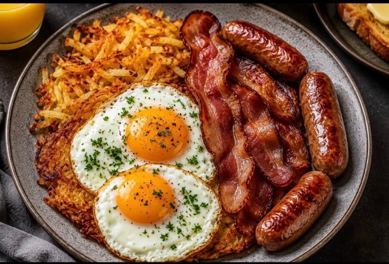 Classic Full English Breakfast