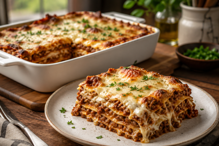 Classic Beef Lasagna