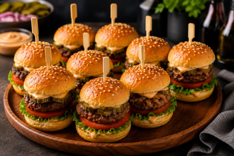 Mini Burgers Recipe