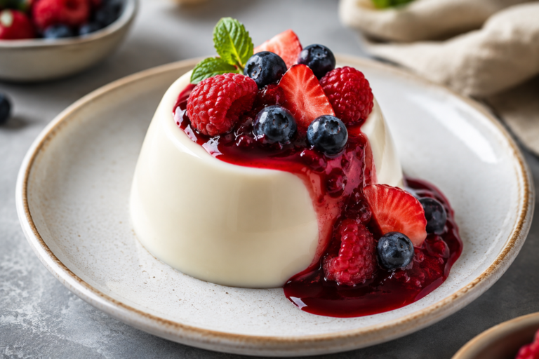 Classic Vanilla Panna Cotta