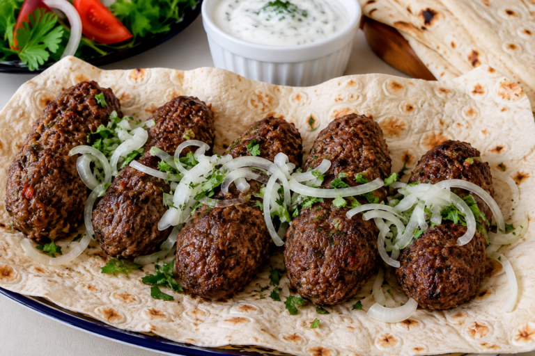 Oven-Baked Lyulya Kebab (Lamb & Beef)