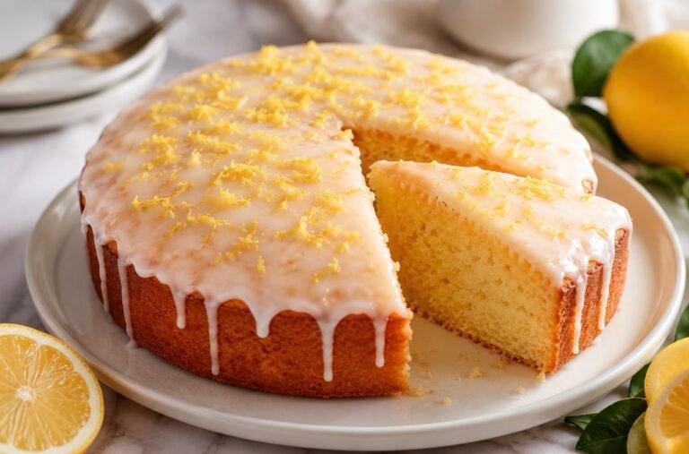 Lemon Fondant Cake