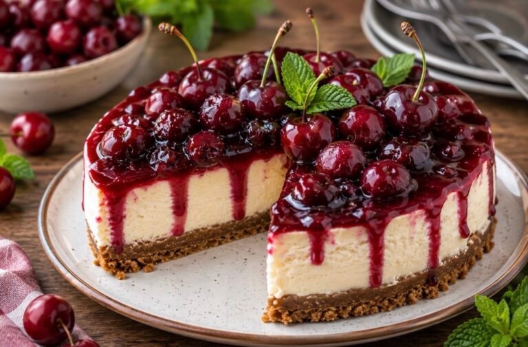 Cherry Cheesecake