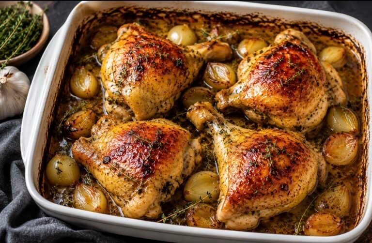 Ultimate Oven-Roasted French Garlic Chicken