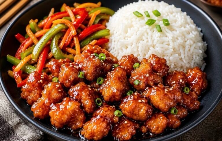 Crispy Honey Garlic Chicken