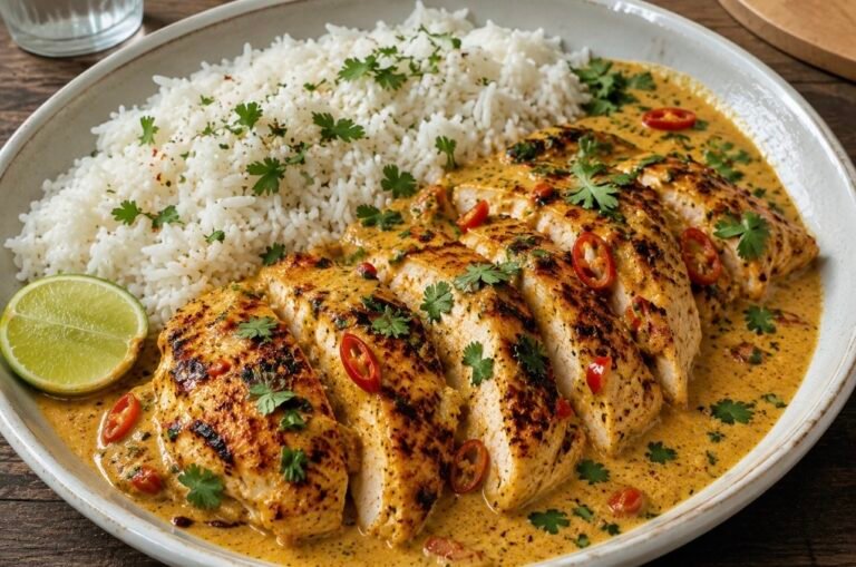 Spicy Brazilian Coconut Chicken
