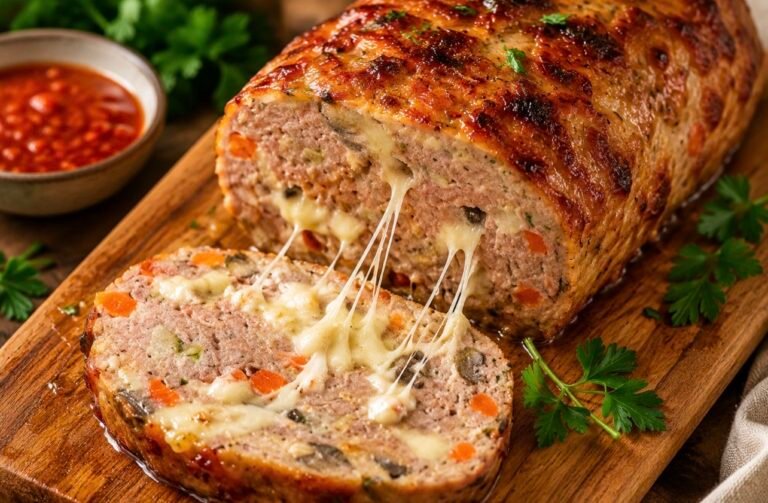 Chicken & Mushroom Mozzarella Roll