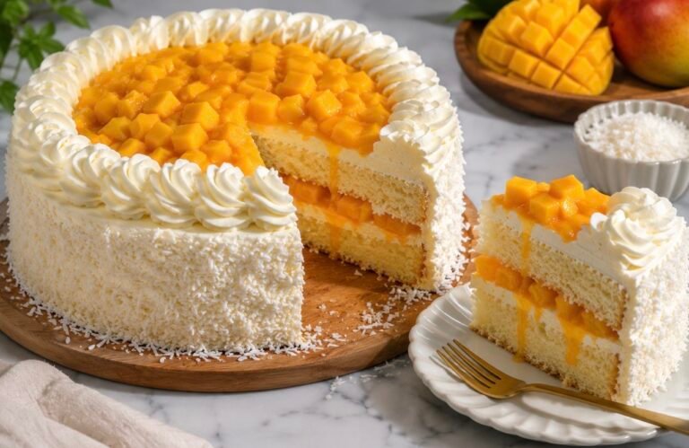 Mango Coconut Cake