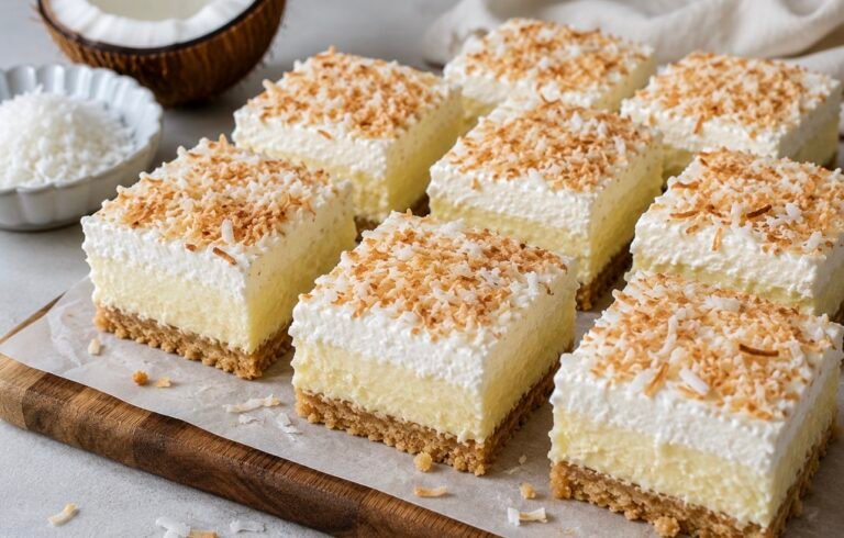 No-Bake Coconut Cream Pie Bars