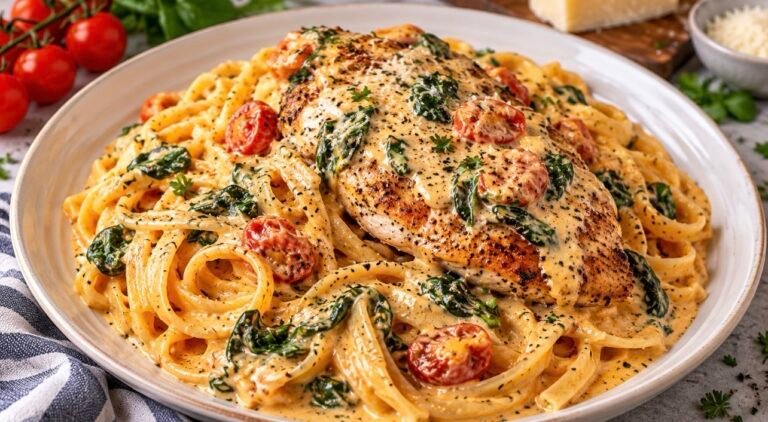 Creamy Tuscan Chicken Pasta
